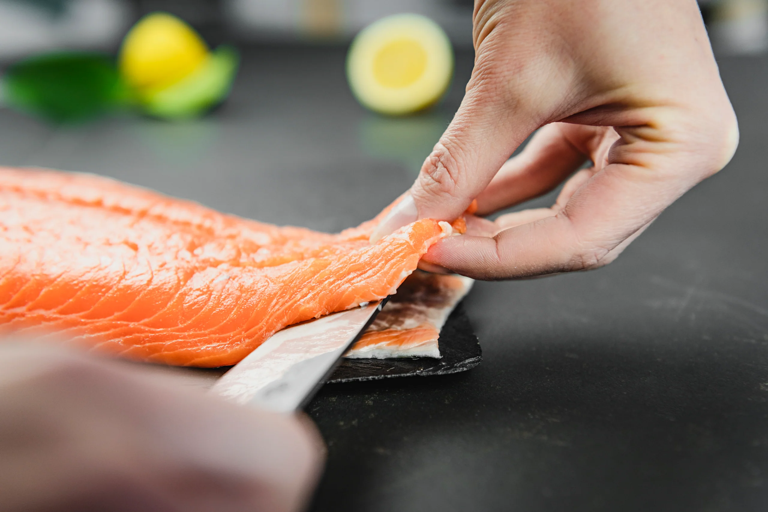 A by AMC D-Line Chef Knife with Balanced 15.2-Inch Length